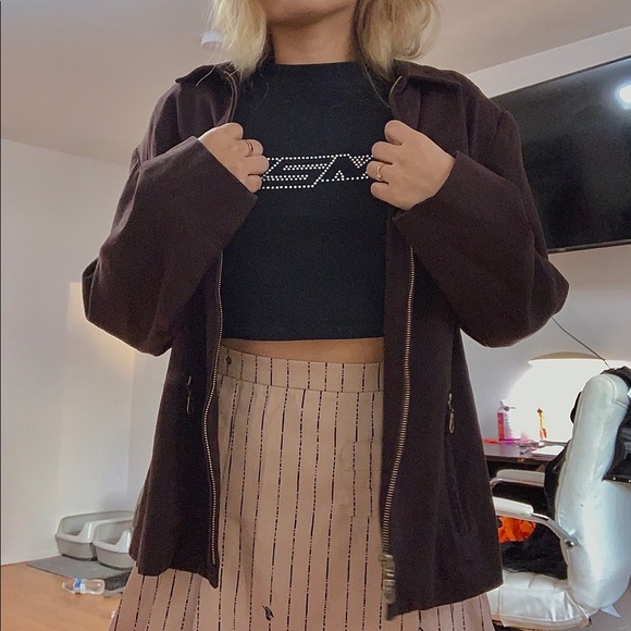 Vintage Brown Fall Jacket - Picture 1 of 3